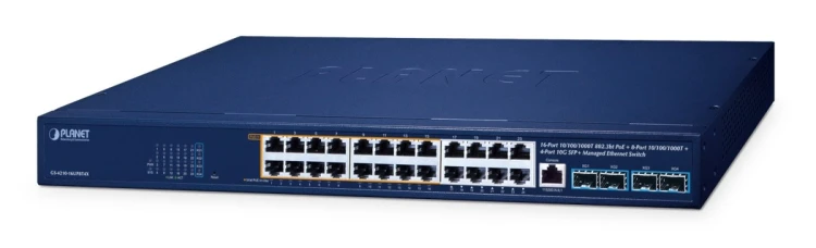 PLANET GS-4210-16UP8T4X przełącznik sieciowy Zarządzany L2/L4 Gigabit Ethernet (10/100/1000)