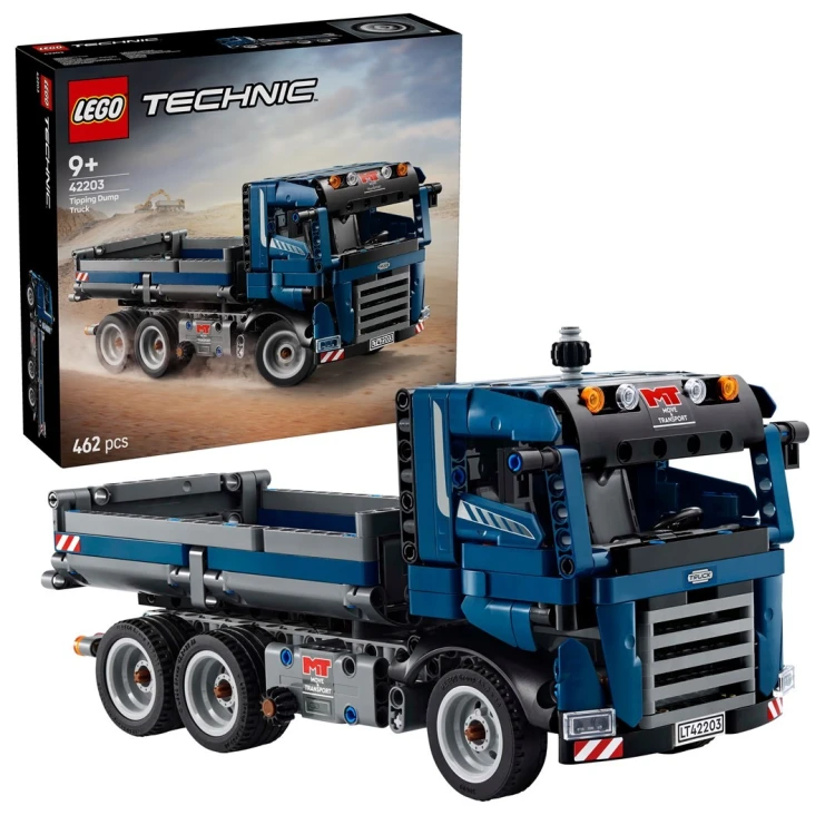LEGO TECHNIC 42203 Wywrotka z przechylaną skrzynią