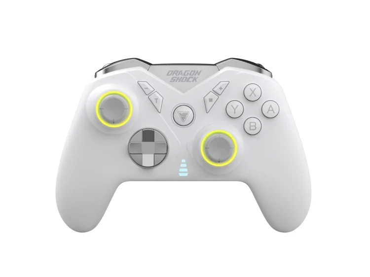 Dragonshock Nebula Pro Biały Bluetooth Gamepad Nintendo Switch