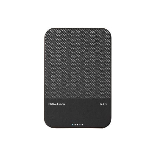 Native Union PB-5KMS-BLK-Q2 bank mocy 5000 mAh Bezprzewodowe ładowanie Czarny