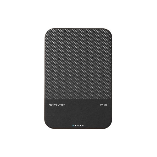 Native Union PB-5KMS-BLK-Q2 bank mocy 5000 mAh Bezprzewodowe ładowanie Czarny