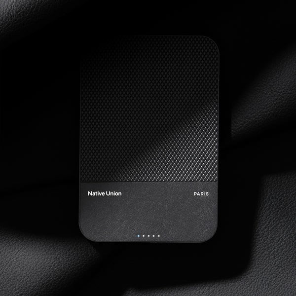 Native Union PB-5KMS-BLK-Q2 bank mocy 5000 mAh Bezprzewodowe ładowanie Czarny