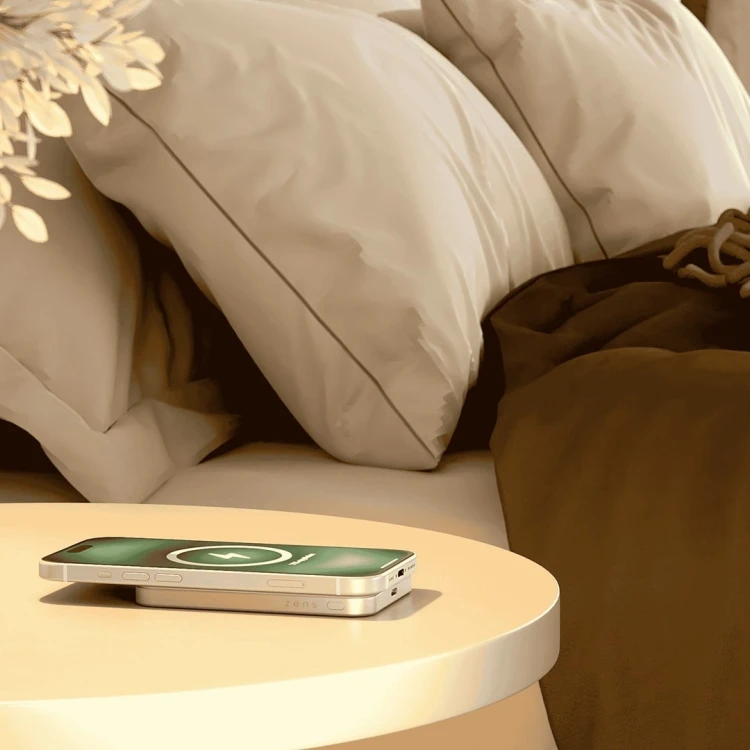Indukcyjny Power Bank - Zens Pro 1 - Cienki - 5000 mAh