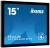 iiyama TF1534MC-B7X monitor komputerowy 38,1 cm (15") 1024 x 768 px XGA LED Ekran dotykowy Przeznaczony dla wielu użytkowników Czarny
