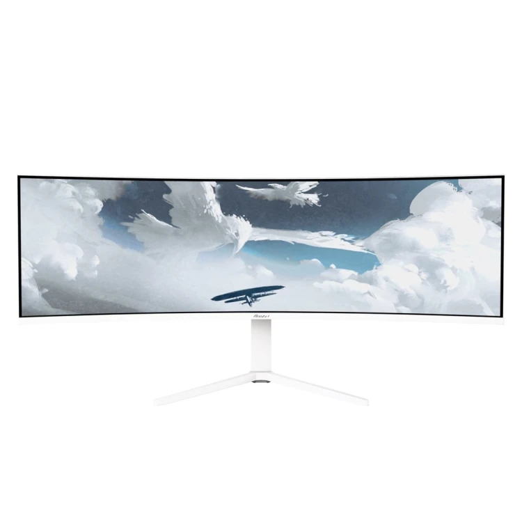 Arozzi Nova 49” Curved monitor komputerowy 124,5 cm (49") 5120 x 1440 px Dual QHD LED Biały