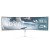 Arozzi Nova 49” Curved monitor komputerowy 124,5 cm (49") 5120 x 1440 px Dual QHD LED Biały