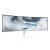 Arozzi Nova 49” Curved monitor komputerowy 124,5 cm (49") 5120 x 1440 px Dual QHD LED Biały