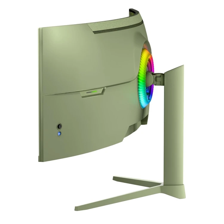 Arozzi Nova 49” Curved monitor komputerowy 124,5 cm (49") 5120 x 1440 px Dual QHD LED Zielony