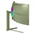 Arozzi Nova 49” Curved monitor komputerowy 124,5 cm (49") 5120 x 1440 px Dual QHD LED Zielony