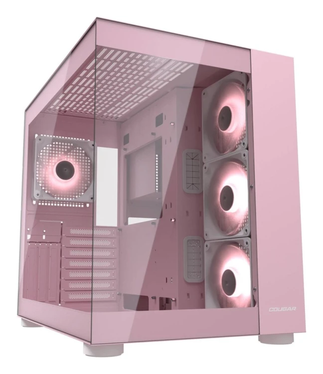 COUGAR CGR-5KA1P-RGB Midi Tower Różowy