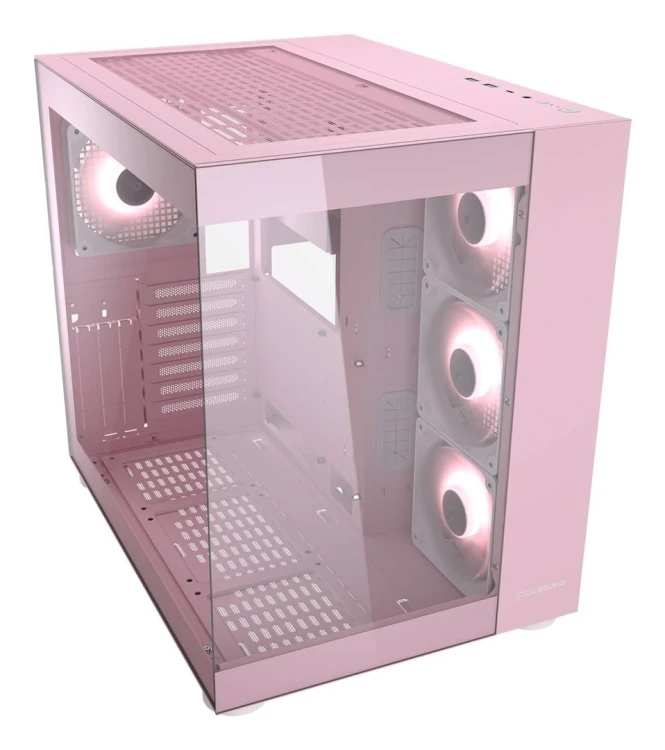 COUGAR CGR-5KA1P-RGB Midi Tower Różowy