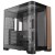 Antec C8 Curve Wood Full Tower Czarny, Przezroczysty, Drewno