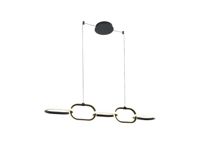 PENDANT LED LIGHT EDIRNA 5 4000K BLACK
