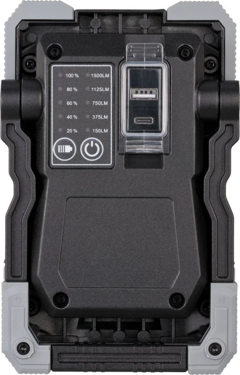 Brennenstuhl 1173100100 reflektor Czarny, Szary 15 W LED