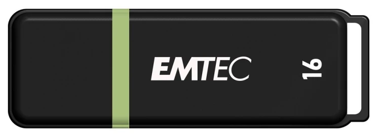 Emtec K100 pamięć USB 16 GB USB Typu-A 2.0 Czarny, Wielobarwny