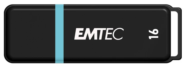 Emtec K100 pamięć USB 16 GB USB Typu-A 2.0 Czarny, Wielobarwny