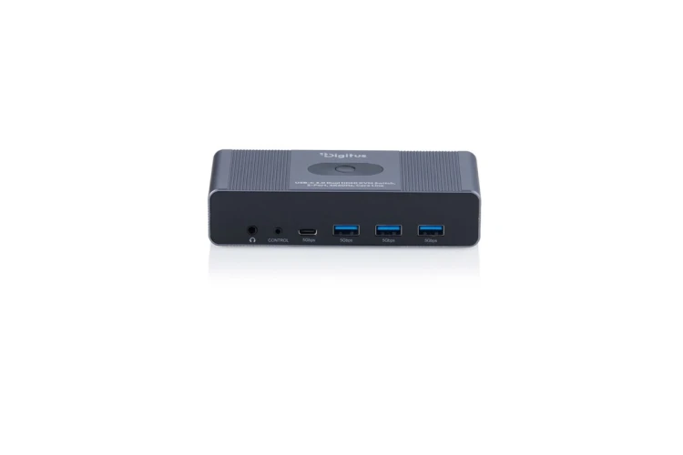Digitus DS-12856 przełącznik KVM Szary