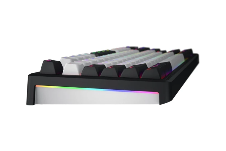 HATOR Skyfall 80 MAG ULTIMA 8K wireless klawiatura Gaming USB + RF Wireless + Bluetooth QWERTY US English Czarny, Biały