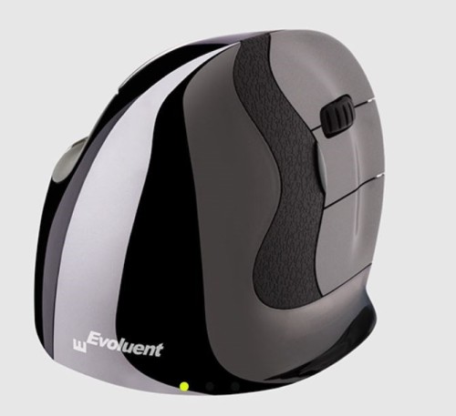 Mysz Evoluent VerticalMouse D Prawa średnia przewodowa antracytowa sprzedaż detaliczna