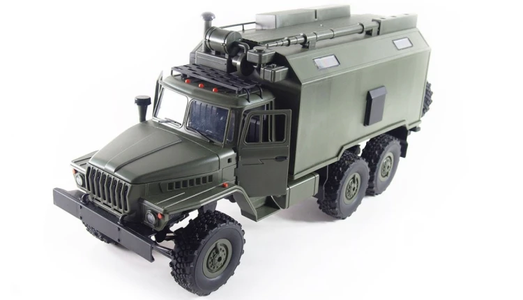 Samochód RC Amewi Ural Truck B36 Zielony z akumulatorem litowo-jonowym 500mAh/14+