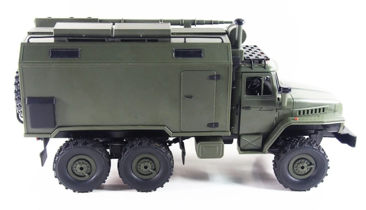 Samochód RC Amewi Ural Truck B36 Zielony z akumulatorem litowo-jonowym 500mAh/14+