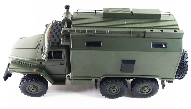 Samochód RC Amewi Ural Truck B36 Zielony z akumulatorem litowo-jonowym 500mAh/14+