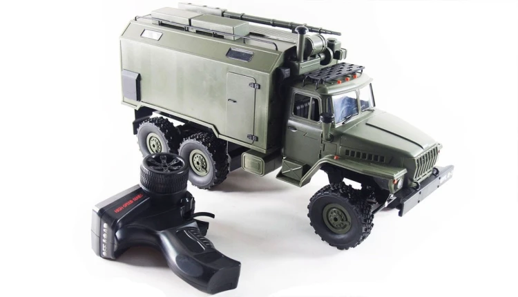 Samochód RC Amewi Ural Truck B36 Zielony z akumulatorem litowo-jonowym 500mAh/14+