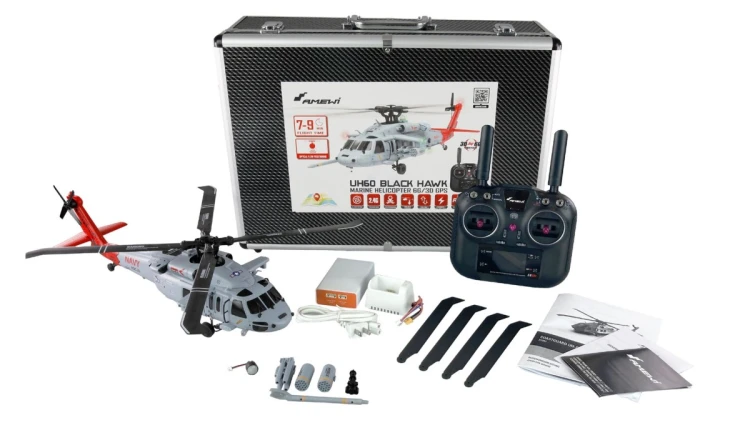 Amewi UH60 Black Hawk zdalnie sterowany model Helikopter Silnik elektryczny