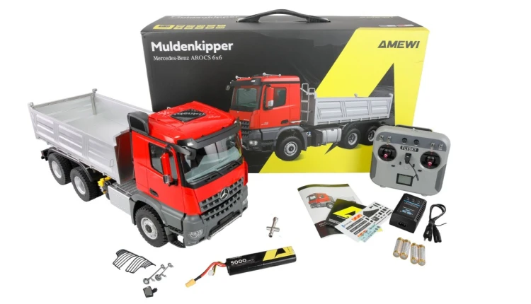 Amewi 22729 zdalnie sterowany model Wywrotka Silnik elektryczny 1:14