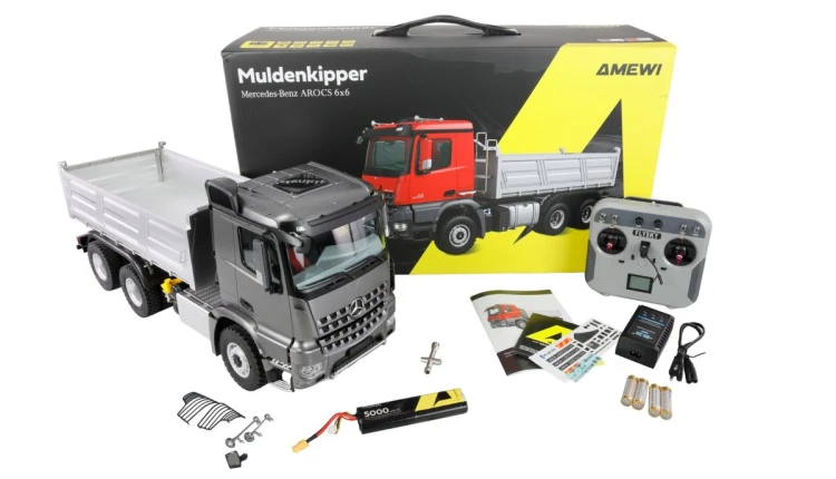 Amewi 22728 zdalnie sterowany model Wywrotka Silnik elektryczny 1:14