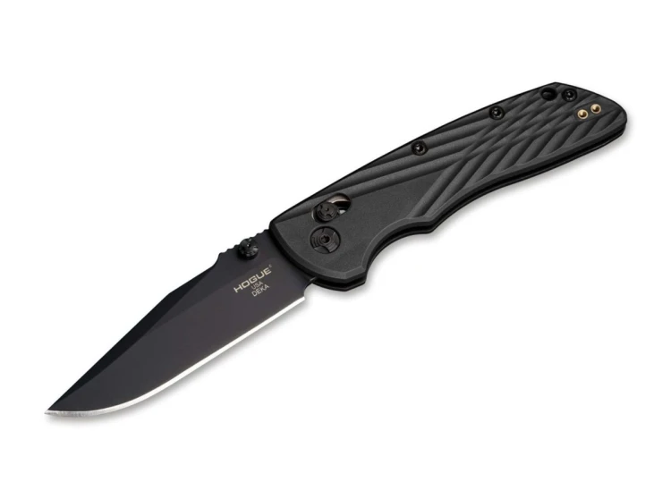 Nóż Hogue 24376 Deka 3.25" CP All Black 01HG138