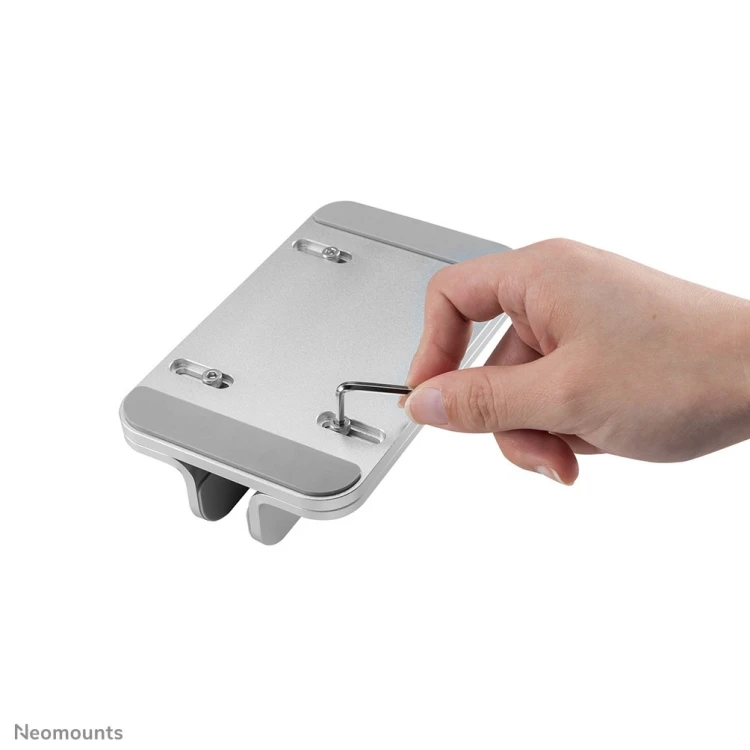 Neomounts NSLS300SILVER stojak na laptop Podstawka na notebooka Srebrny 43,2 cm (17")