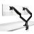 Kensington Podwójne ramię SmartFit One-Touch do monitora, z regulacją wysokości