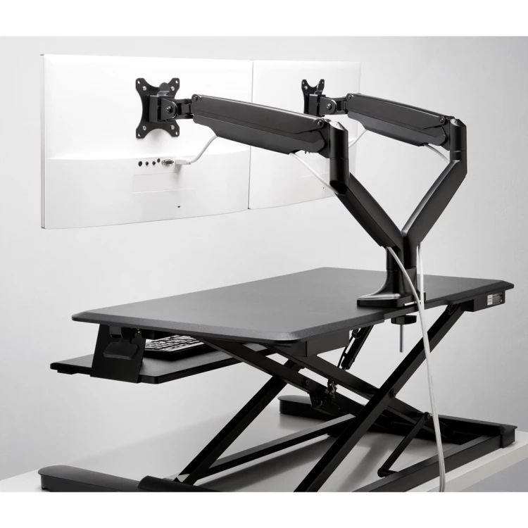Kensington Podwójne ramię SmartFit One-Touch do monitora, z regulacją wysokości