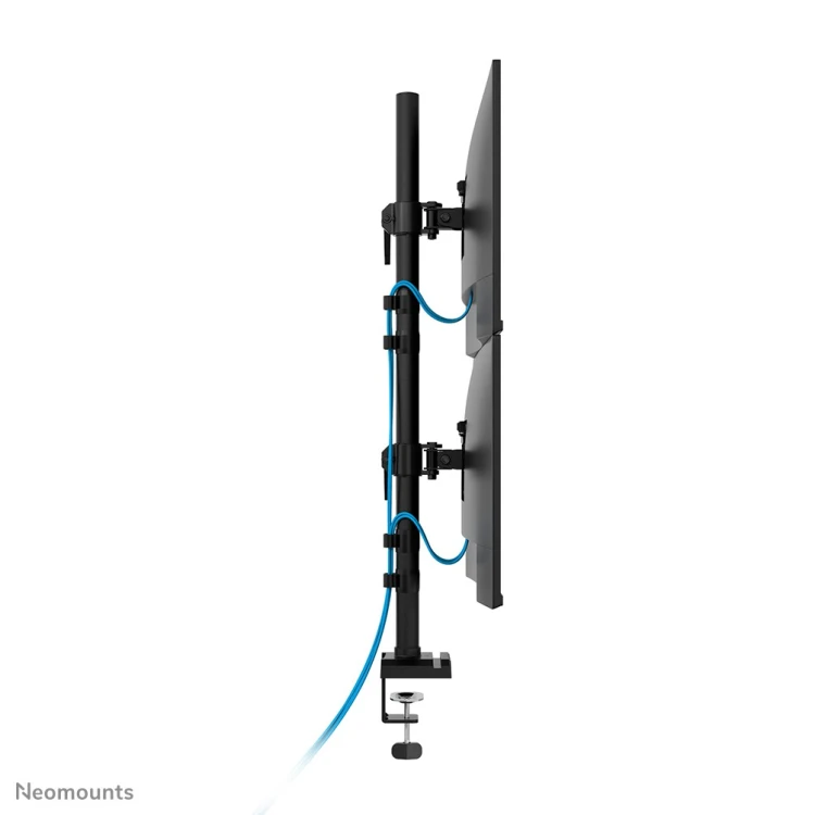 Neomounts DS60-600BL2V uchwyt / stojak do monitorów 81,3 cm (32") Biurko Czarny