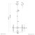 Uchwyt sufitowy do telewizora 37-70 cali, model CL35-440BL16L Neomounts