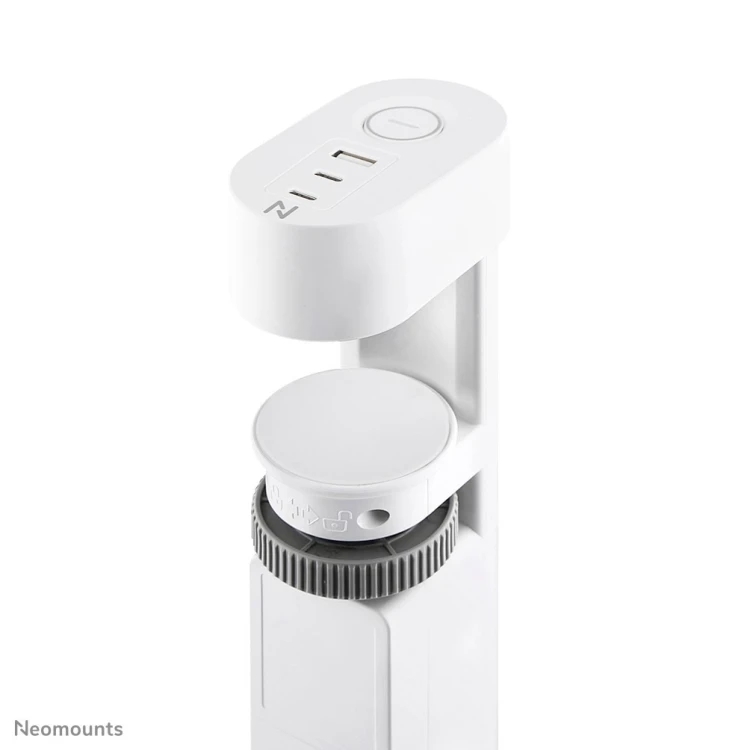 Neomounts DS22-840WH6 rozgałęziacz 1,4 m 3 x gniazdo sieciowe Wewnętrzna Biały