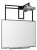 Uchwyt Neomounts BOS 37"-75" Regulacja wysokości bk Max.70KG