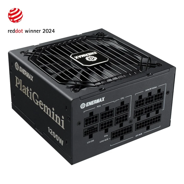 Enermax EGN1200P moduł zasilaczy 1200 W 20+4 pin ATX ATX Czarny