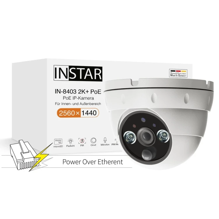 INSTAR IN-8403 2K+ PoE Weiß