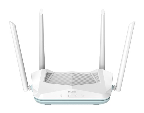 D-Link EAGLE PRO AI AX1500 Smart Router router bezprzewodowy Gigabit Ethernet Dual-band (2.4 GHz/5 GHz) Biały