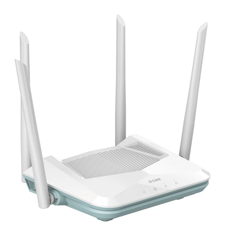 D-Link EAGLE PRO AI AX1500 Smart Router router bezprzewodowy Gigabit Ethernet Dual-band (2.4 GHz/5 GHz) Biały