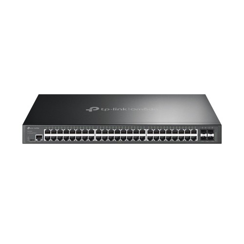 TP-Link Omada SG3452X przełącznik sieciowy Zarządzany L2+ Gigabit Ethernet (10/100/1000) 1U Czarny