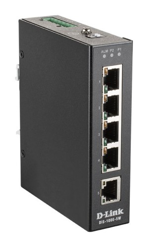 DLINK DIS-100E-5W 5-Port Unmanaged L2 Fast Eth. In