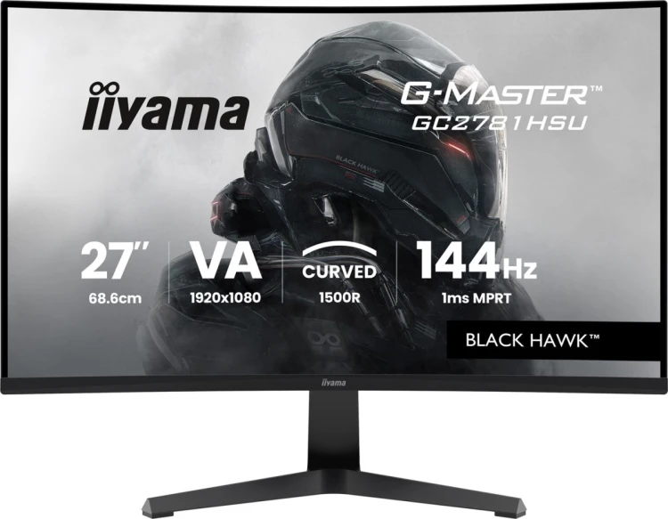 iiyama G-MASTER GC2781HSU-B1 27" 144H monitor komputerowy 68,6 cm (27") 1920 x 1080 px Czarny