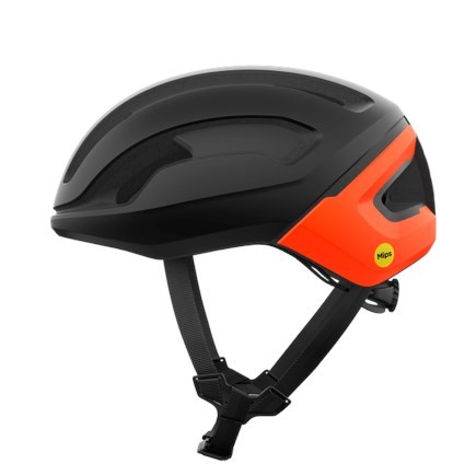 Kask rowerowy POC Omne Air MIPS czarno pomarańczowy - 54/59