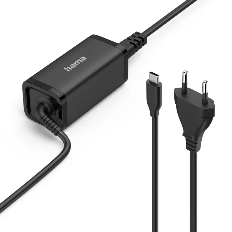 Hama 00200022 adapter zasilający/ inwentor Wewnątrz/Na wolnym powietrzu 45 W Czarny