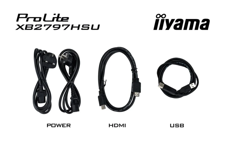 iiyama ProLite XB2797HSU-B1 monitor komputerowy 68,6 cm (27") 1920 x 1080 px Full HD LED Czarny
