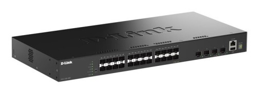 D-Link DGS-1530-28S/E przełącznik sieciowy Zarządzany L2 Czarny