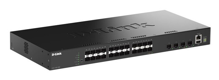 D-Link DGS-1530-28S/E przełącznik sieciowy Zarządzany L2 Czarny